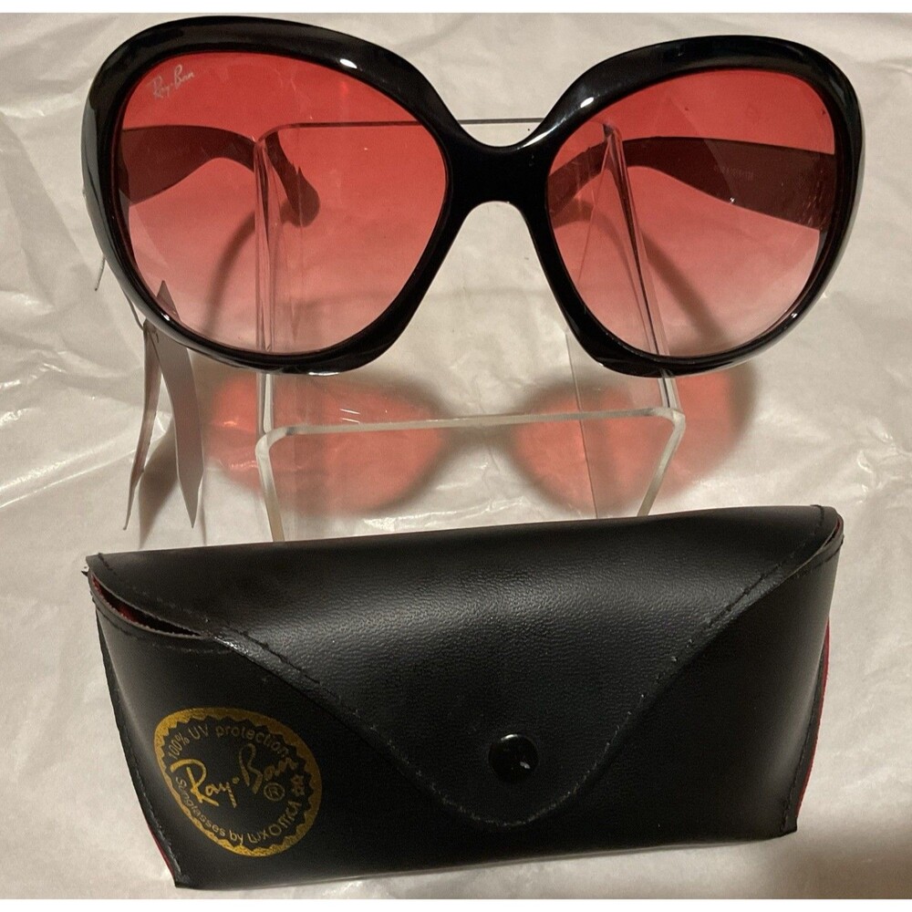 Ray-Ban Sunglasses Jackie Ohh II Red Lenses With Case